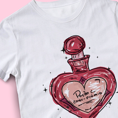 Camiseta Poção do amor proprio na internet