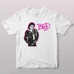 Camiseta Bad (Michael Jackson)
