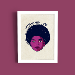 Quadro Little Michael (Michael Jackson) - comprar online