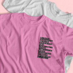 Camiseta Que hay detrás (RBD)