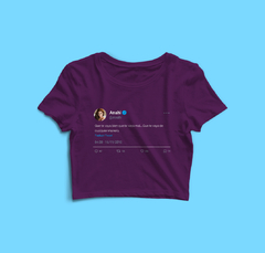 Cropped Que te vayas (Anahi) - comprar online