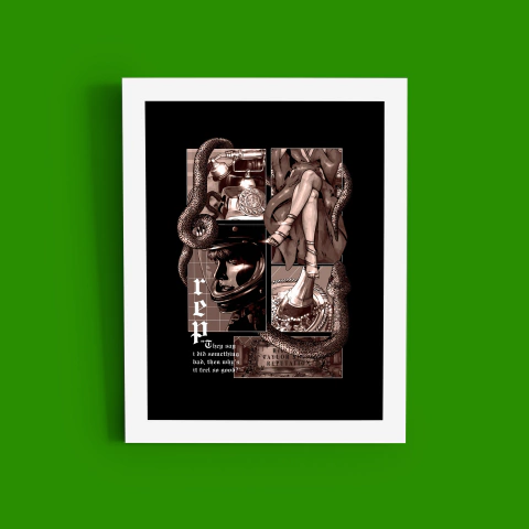 Quadro Reputation HQ (Taylor Swift)