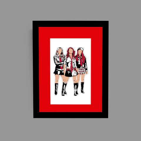 Quadro Roberta pardo Temporadas (RBD)