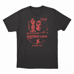 Camiseta SOAD Albuns (System of a Down) - comprar online