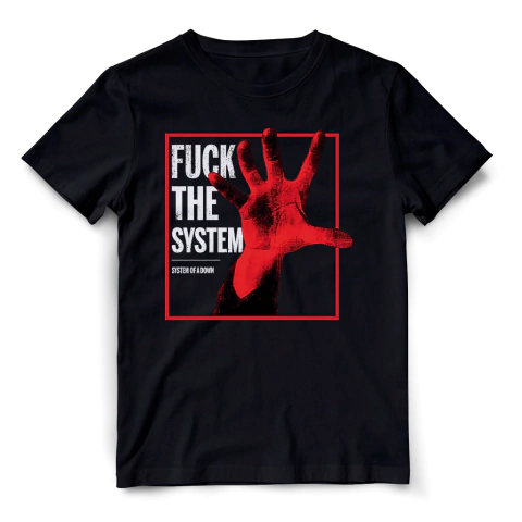 Camiseta F the System (System of a Down) - comprar online