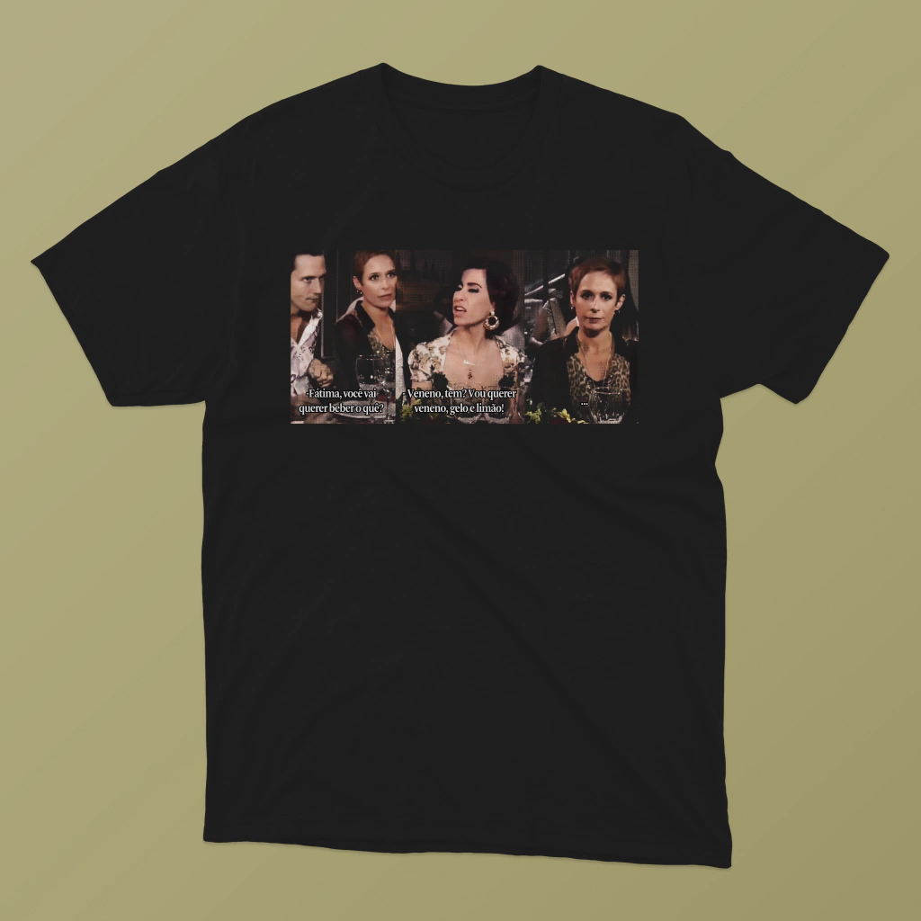 Camiseta Veneno com limão (Tapas & Beijos)