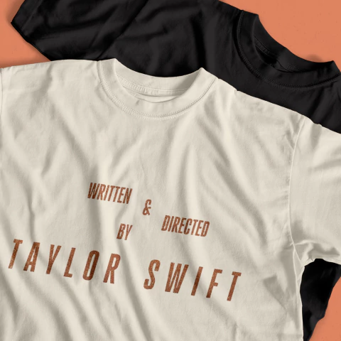 Camiseta Written and Directed by Taylor Swift - comprar online
