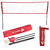 Red De Voley 3 M Con Parante De Pvc 1.80 M + Cintas 6 X 3 M