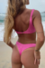 COLALESS EN V TEXTURA ROSA - comprar online