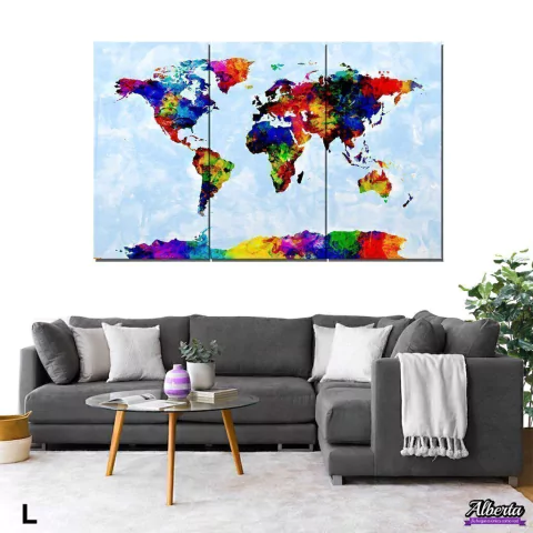 Mapa Mundi Painting