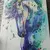 Pegaso multicolor Mural Vertical - tienda online