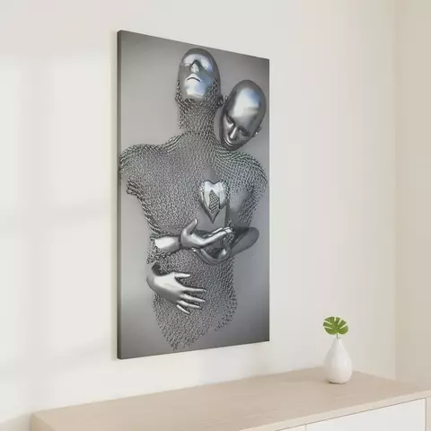 Amor en Arte Mural Abstracto - (stock) - comprar online