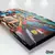 Imagen de Cuadro Mural India Multicolor Moderno