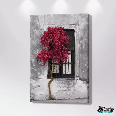 Cuadro Ventana y Árbol Fantasía - comprar online