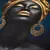 Reina Africana Black Mural - tienda online