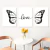 Tríptico Love Mariposa Dividida - comprar online