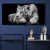 Tigre Blanco Mural - tienda online