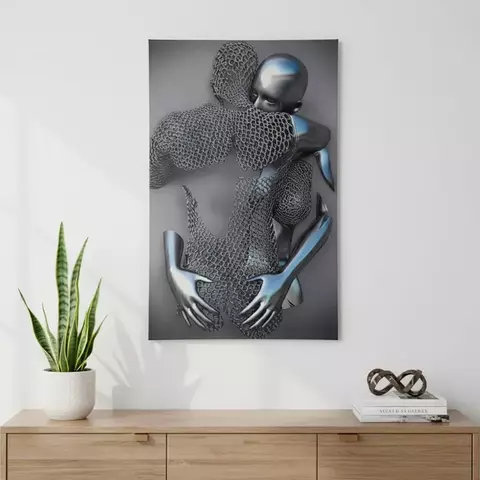 Amor en Arte Mural Abstracción - comprar online
