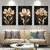 Bohemia Floral Oro Petroleo (stock)