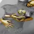 Triptico Golden Amor Abstracto en internet