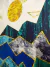 Tríptico Nórdico Abstracto Montañas - tienda online
