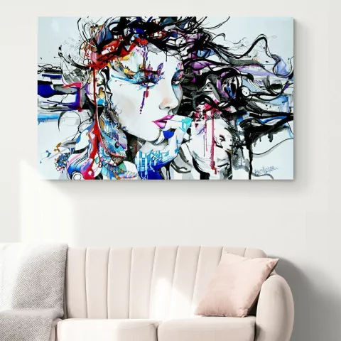 Model Multicolor Cuadro Mural