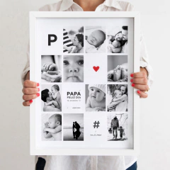 PAPÁ LOVE Story · 12 o 6 fotos 30x40