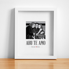 Imagen de MAMÁ / ABU Classic Love 20x25 · 1 o 4 FOTOS