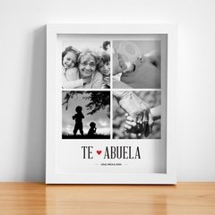 Abuela/o/s Love 20x25 · 4 o 9 FOTOS