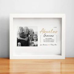 BIO FOTO "GRACIAS" ABUELOS 20x25 - tienda online