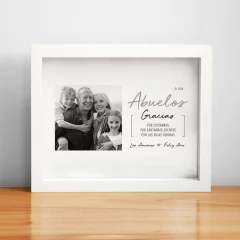 BIO FOTO "GRACIAS" ABUELOS 20x25 - Luzteca