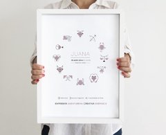 Cuadro AstroNatal 30x40 - tienda online
