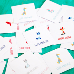 TARJETAS personales 24 unidades · diseño a elección