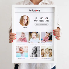 InstaLOVE cumpleaños 30x40