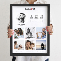 InstaLOVE PAPÁ / ABU 30x40