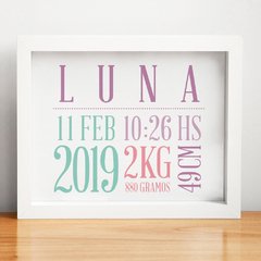 CUADRITOS NACIMIENTO · varios colores - comprar online
