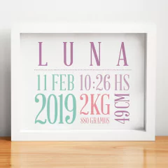 CUADRITOS NACIMIENTO · varios colores - comprar online