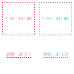 TARJETAS personales 24 unidades · diseño a elección - comprar online