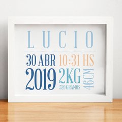 CUADRITOS NACIMIENTO · varios colores - tienda online