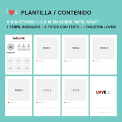KIT Postales Instalove