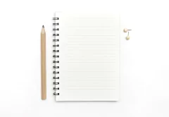 CUADERNO GRANDE VERTICAL RAYADO #02 - comprar online