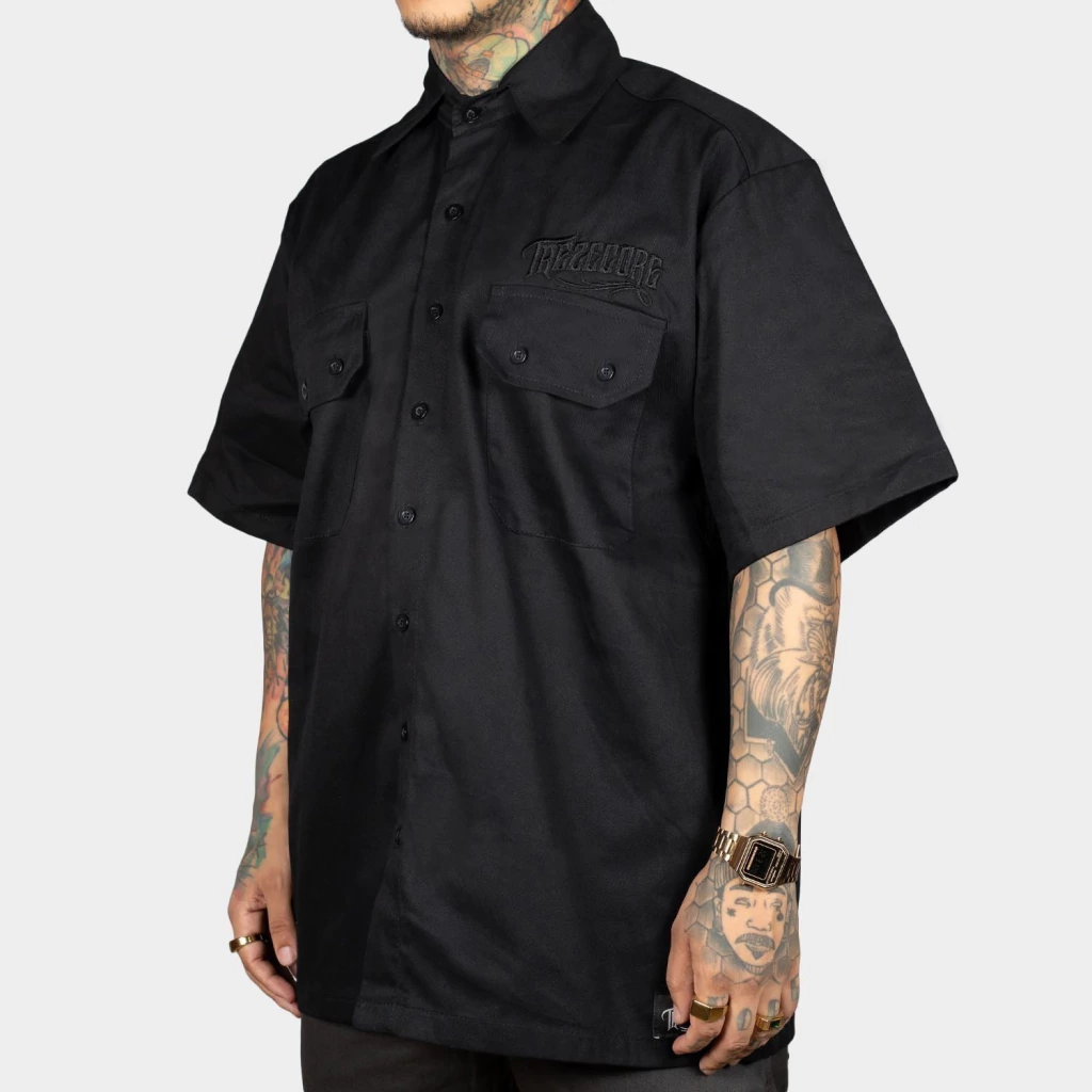 Camisa Work Shirt All Black