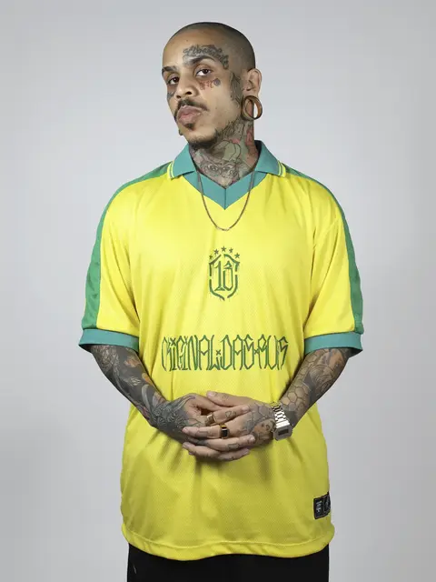 Camisa Futebol Oversized Anti-Conservador Amarela