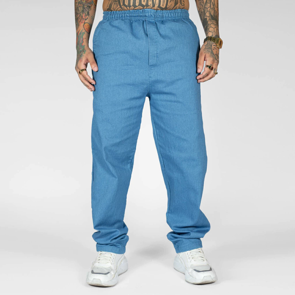 Calça Jeans 90s Azul Clara