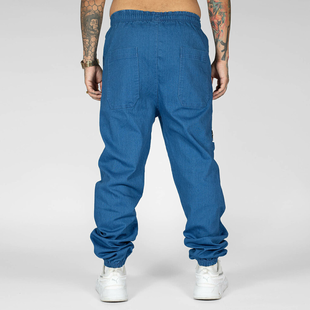 Calça Jeans Jogger Azul