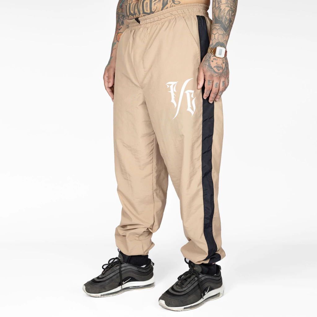 Calça Jogger Tactel Bege T/C