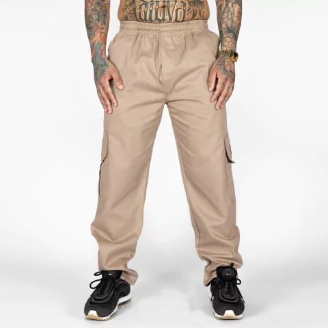 Calça Treze Core Cargo Bege - comprar online