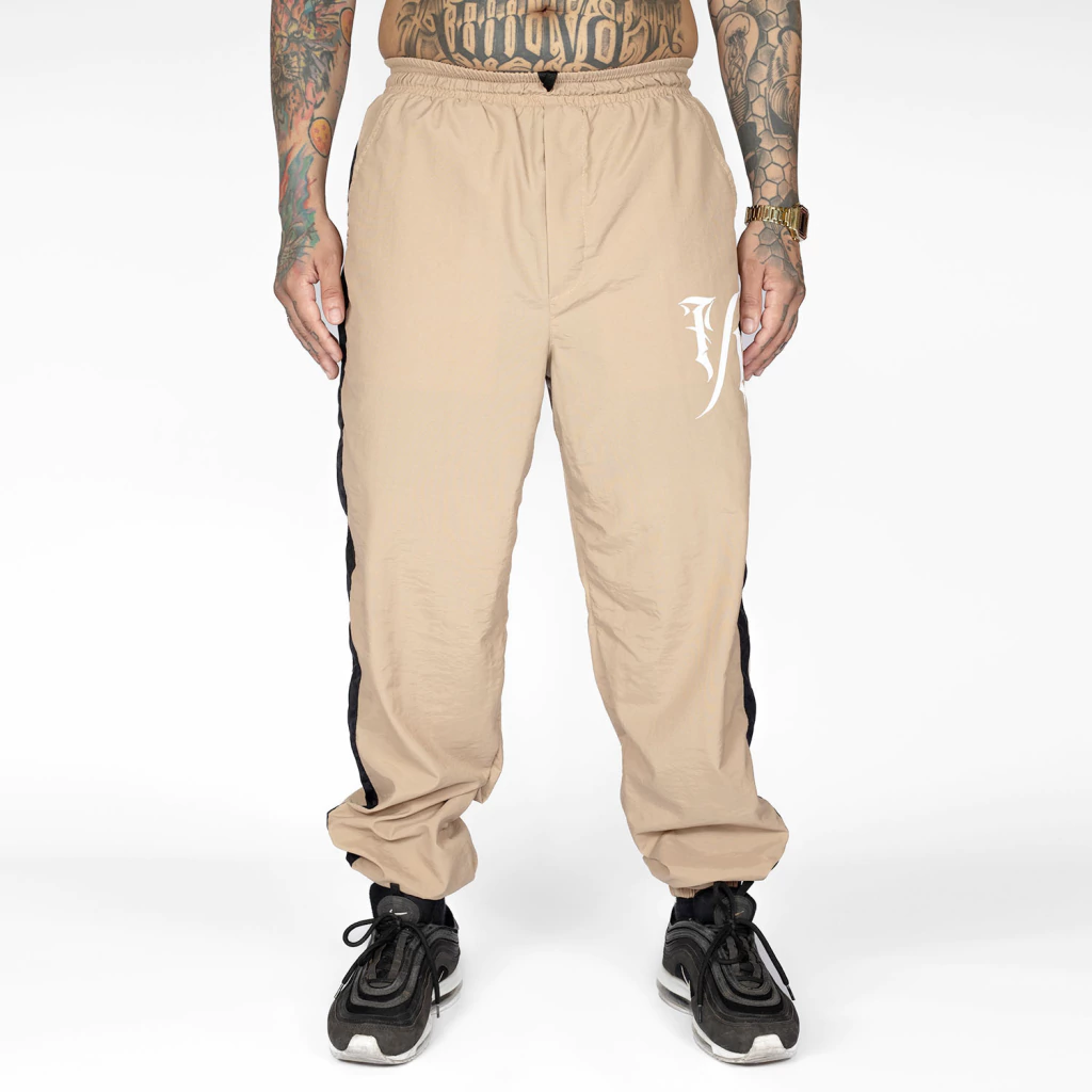 Calça Jogger Tactel Bege T/C