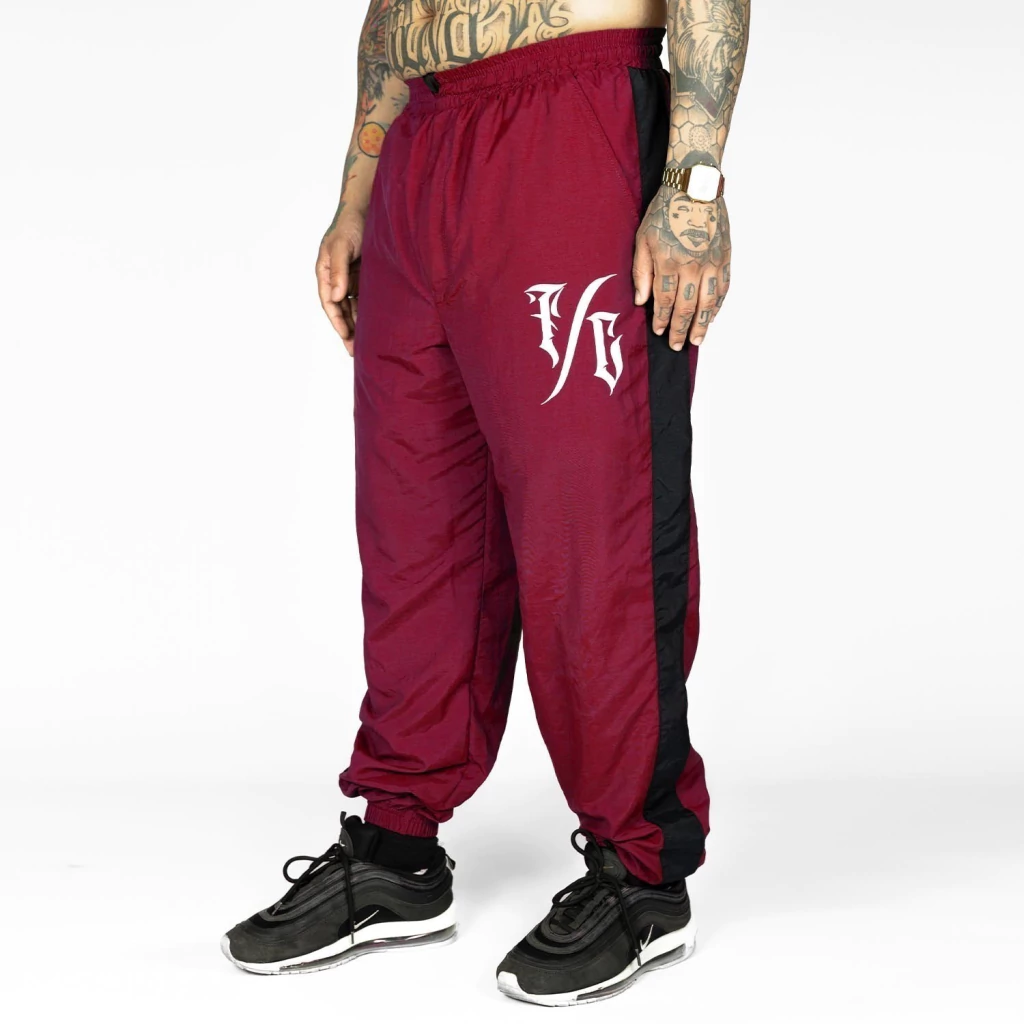 Calça Jogger Tactel Bordo T/C