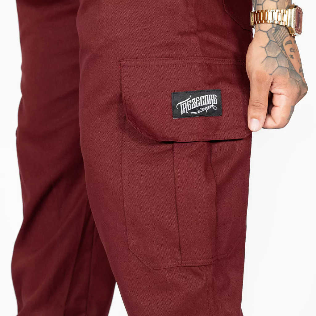 Calça Treze Core Cargo Bordo